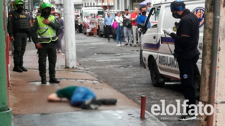 Un hombre fue asesinado por un sicario en el centro de Ibagué