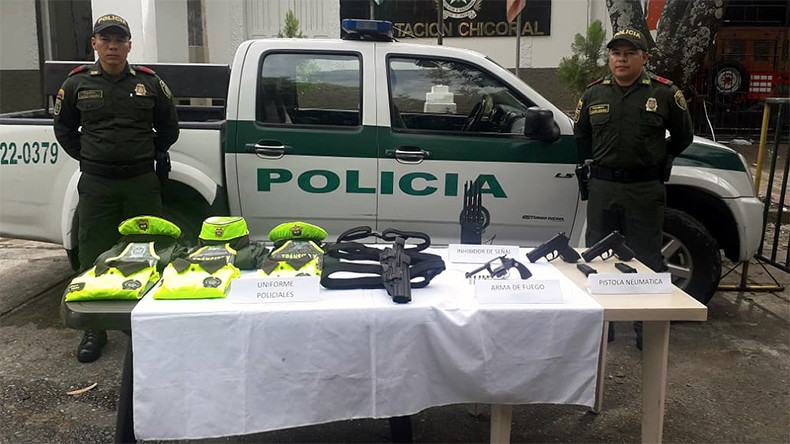 Asaltantes huyeron cuando pretendían montar falso retén de la Policía en la vía Ibagué – El Espinal Asaltantes huyeron cuando pretendían montar falso retén de la Policía en la vía Ibagué – El Espinal