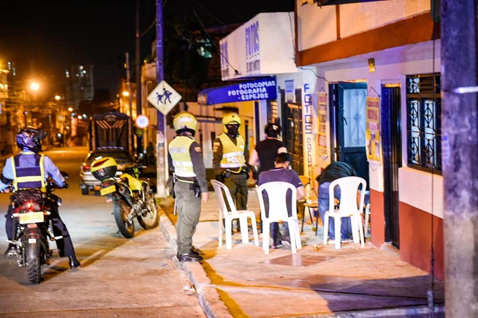 Así están incumpliendo el toque de queda en Ibagué