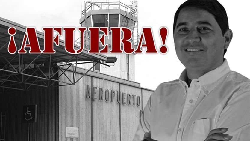 Sale administrador del Aeropuerto Perales Sale administrador del Aeropuerto Perales