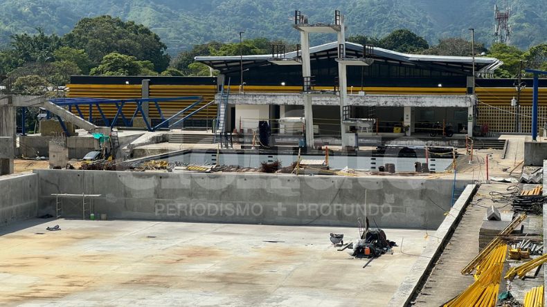 Obras de las piscinas de la 42: con más tiempo y ningún avance