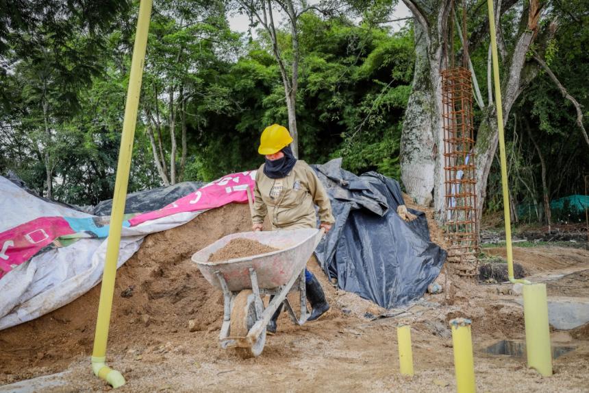 Le salió un inconveniente a la obra del Mega Capa en Ibagué