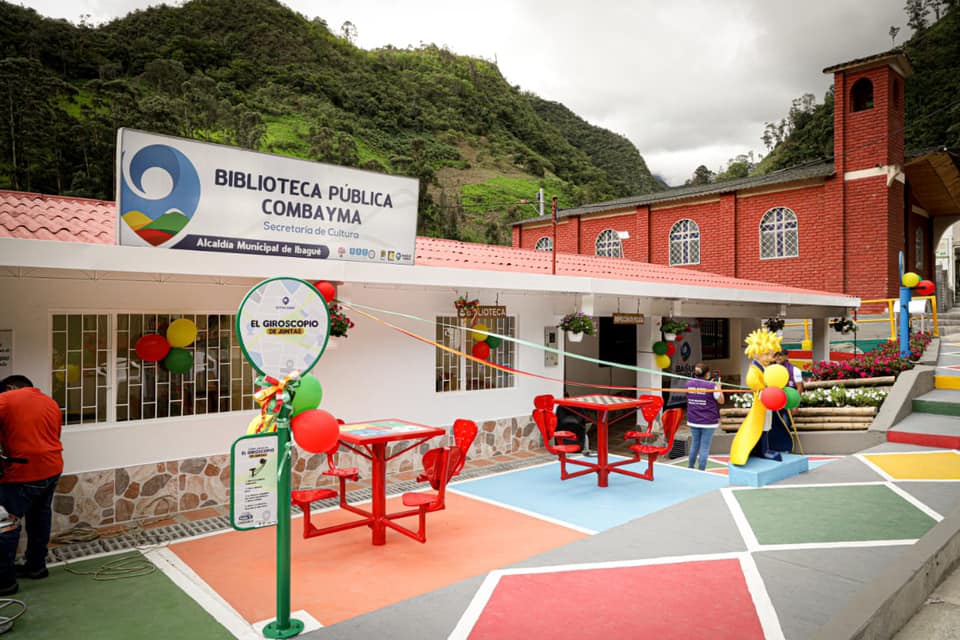 Ibagué Limpia remodeló la Biblioteca Combayma del corregimiento de Juntas