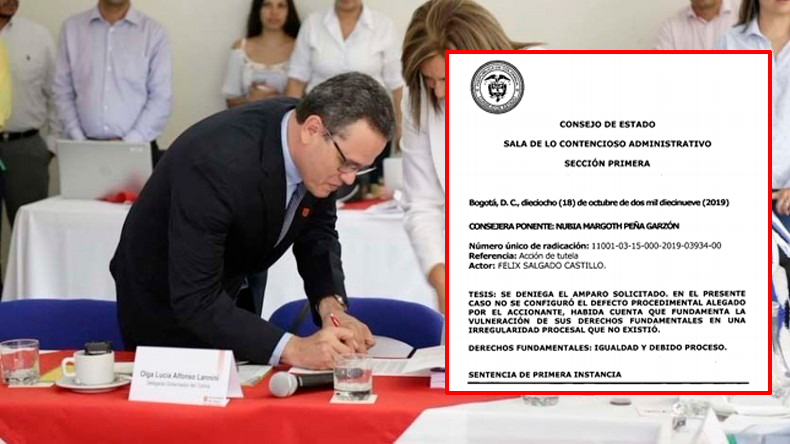 Sindicalista de la UT pierde de nuevo acción legal contra el rector Ómar Mejía Sindicalista de la UT pierde de nuevo acción legal contra el rector Ómar Mejía