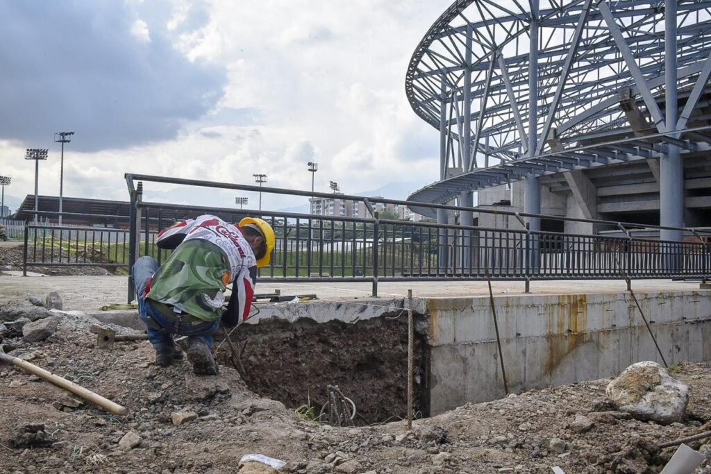 La obra del Coliseo Mayor de Ibagué tiene un nuevo inconveniente que retrasaría su entrega