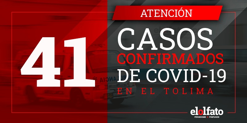 Melgar suma un nuevo caso de COVID-19, en el Tolima ya son 41 infectados Melgar suma un nuevo caso de COVID-19, en el Tolima ya son 41 infectados
