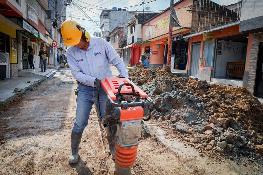 IBAL repuso sistema de alcantarillado en el barrio Ambalá de Ibagué