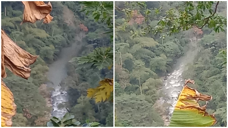 Alerta en el norte del Tolima por el represamiento del Río Recio