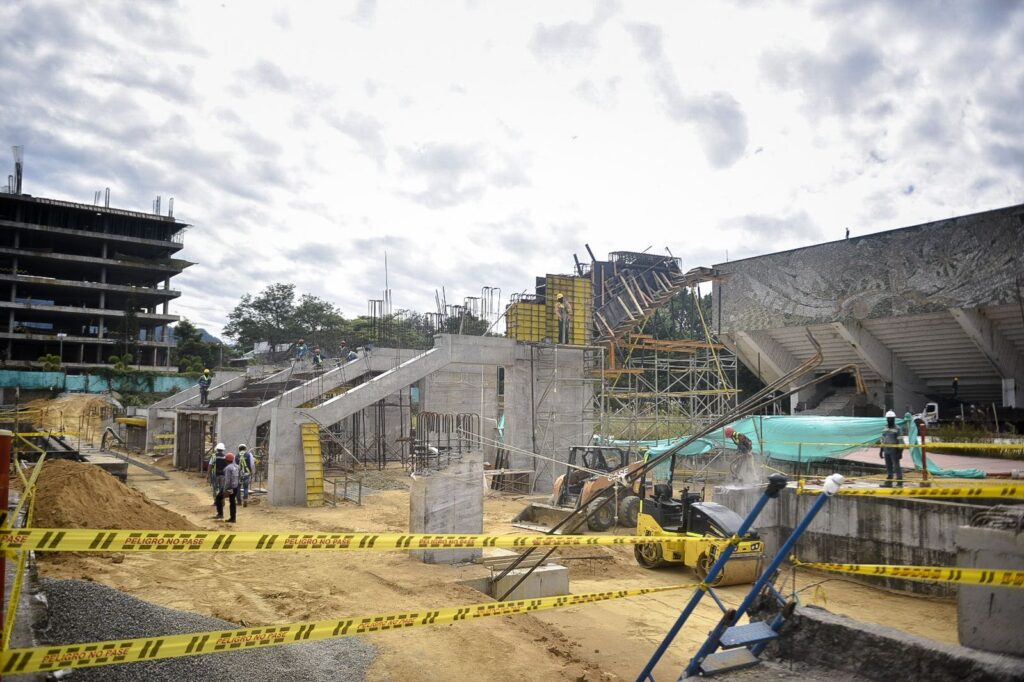Obra de las Piscinas de la calle 42 alcanza el 53% de ejecución Obra de las Piscinas de la calle 42 alcanza el 53% de ejecución