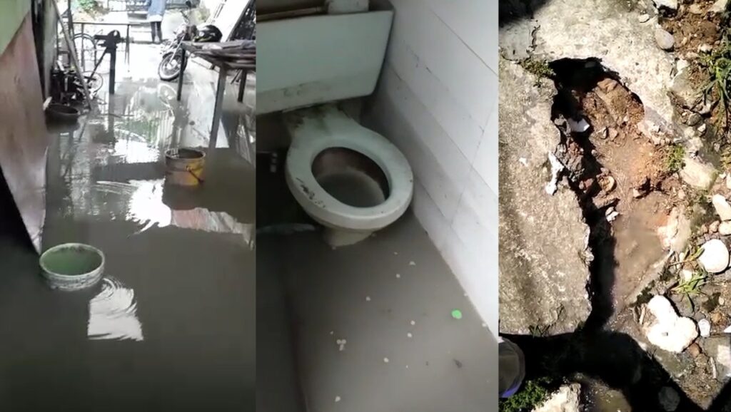 Residentes de Las Américas conviven con las aguas residuales Residentes de Las Américas conviven con las aguas residuales