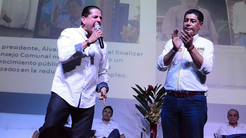 Sancionado exalcalde ‘Chucho’ Botero oficializó su respaldo a Jhon Esper Toledo y a Óscar Barreto Sancionado exalcalde ‘Chucho’ Botero oficializó su respaldo a Jhon Esper Toledo y a Óscar Barreto