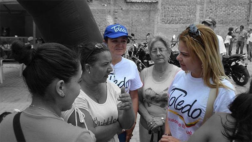 Las esposas de Luis H. Rodríguez y Jhon Esper Toledo, unidas para retener la Alcaldía de Ibagué Las esposas de Luis H. Rodríguez y Jhon Esper Toledo, unidas para retener la Alcaldía de Ibagué