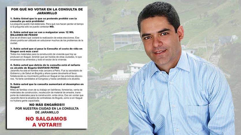 Con mentiras, jefe de prensa de AngloGold promueve la abstención en la consulta minera Con mentiras, jefe de prensa de AngloGold promueve la abstención en la consulta minera