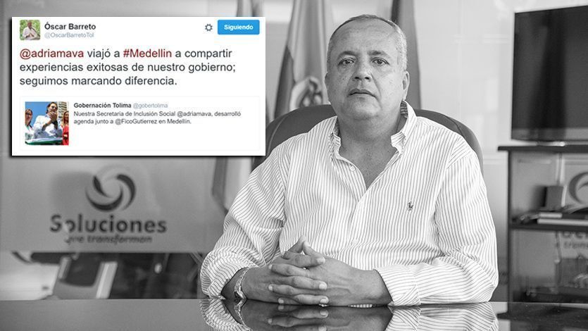 El tuit ‘chicanero’ y engañoso del gobernador Óscar Barreto El tuit ‘chicanero’ y engañoso del gobernador Óscar Barreto