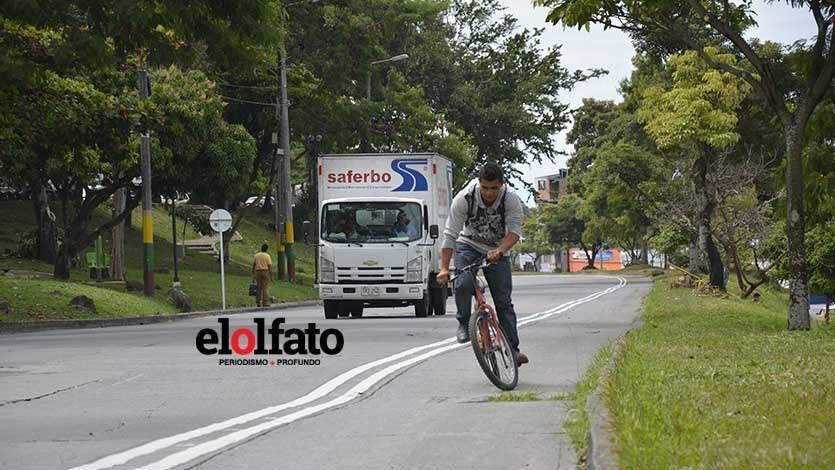 Ciclistas de Ibagué contarán con carril exclusivo sobre la avenida Ferrocarril Ciclistas de Ibagué contarán con carril exclusivo sobre la avenida Ferrocarril