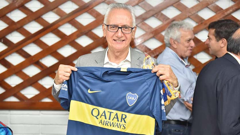 Jaramillo declaró ‘huéspedes de honor’ a los jugadores y directivos del Boca Juniors Jaramillo declaró ‘huéspedes de honor’ a los jugadores y directivos del Boca Juniors