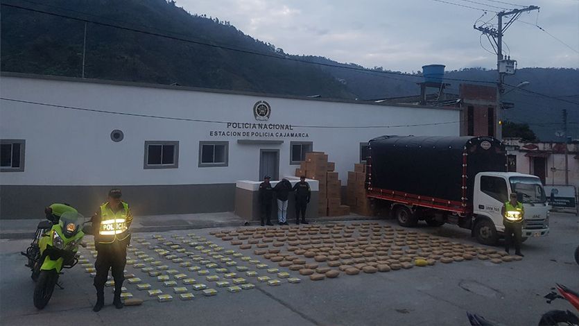 Entre juegos para niños escondían 300 kilos de marihuana Entre juegos para niños escondían 300 kilos de marihuana