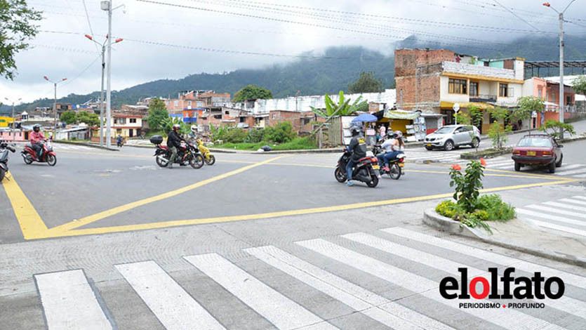 Inició demarcación vial en las principales avenidas y sectores de alta accidentalidad en Ibagué