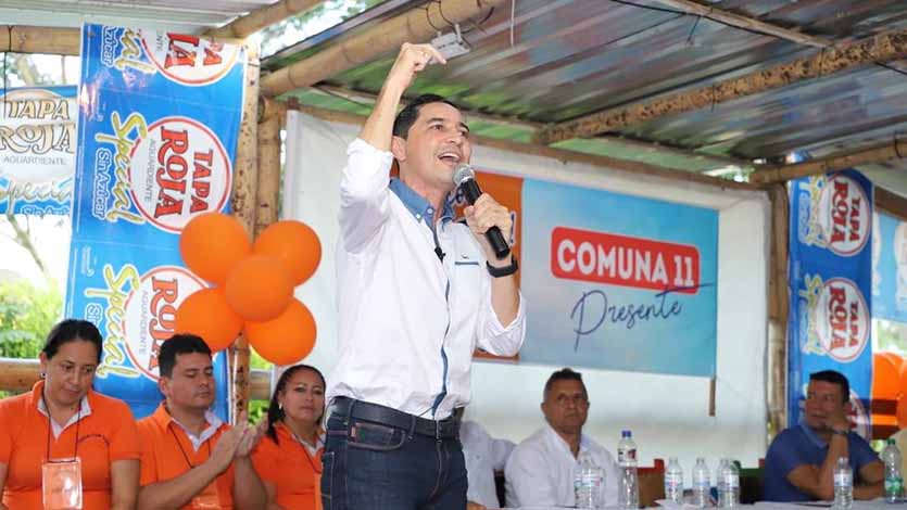 Aparece publicidad de Tapa Roja en evento político de los candidatos del barretismo Aparece publicidad de Tapa Roja en evento político de los candidatos del barretismo