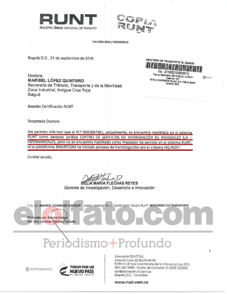 El oscuro convenio que firmó la Alcaldía de Ibagué con una empresa de Manizales El oscuro convenio que firmó la Alcaldía de Ibagué con una empresa de Manizales