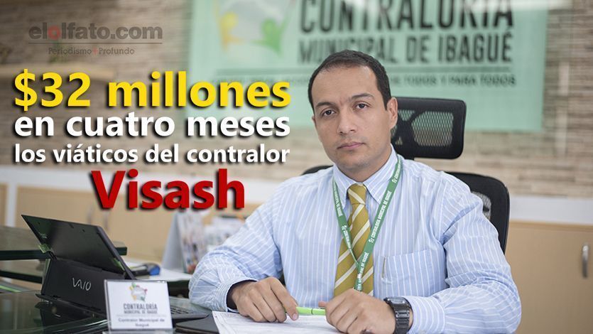 El Contralor (e) de Ibagué salió más viajero que su antecesor Edwin Riaño El Contralor (e) de Ibagué salió más viajero que su antecesor Edwin Riaño