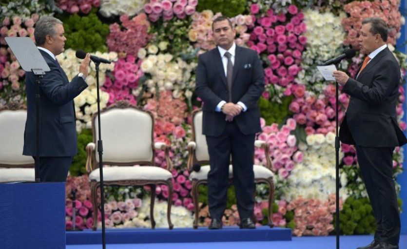 Iván Duque tomó posesión como Presidente de Colombia Iván Duque tomó posesión como Presidente de Colombia