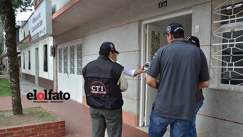 CTI de la Fiscalía inspeccionó oficina de Contratación de la Alcaldía y el IGAC CTI de la Fiscalía inspeccionó oficina de Contratación de la Alcaldía y el IGAC
