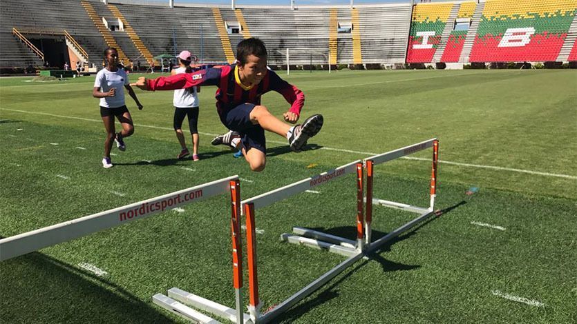 Imdri entrega implementación deportiva de los Juegos Nacionales a Liga de Atletismo Imdri entrega implementación deportiva de los Juegos Nacionales a Liga de Atletismo