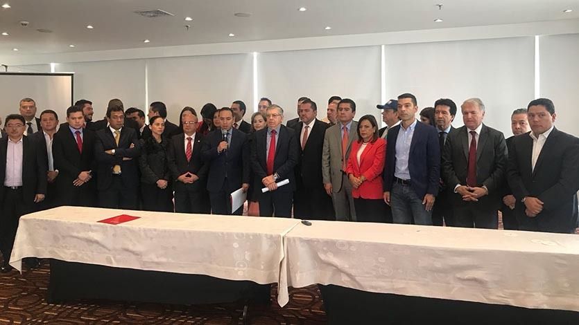 Partido Liberal anunció su apoyo oficial al candidato presidencial Iván Duque Partido Liberal anunció su apoyo oficial al candidato presidencial Iván Duque