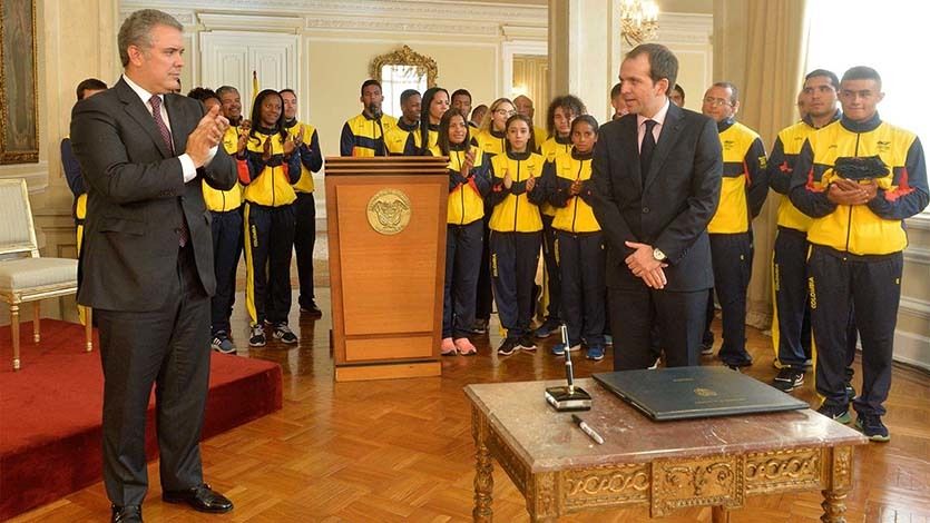 Nuevo Director de Coldeportes se comprometió con terminación de escenarios deportivos de Ibagué Nuevo Director de Coldeportes se comprometió con terminación de escenarios deportivos de Ibagué