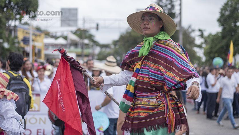 Monumental movilización contra la megaminería en Ibagué Monumental movilización contra la megaminería en Ibagué