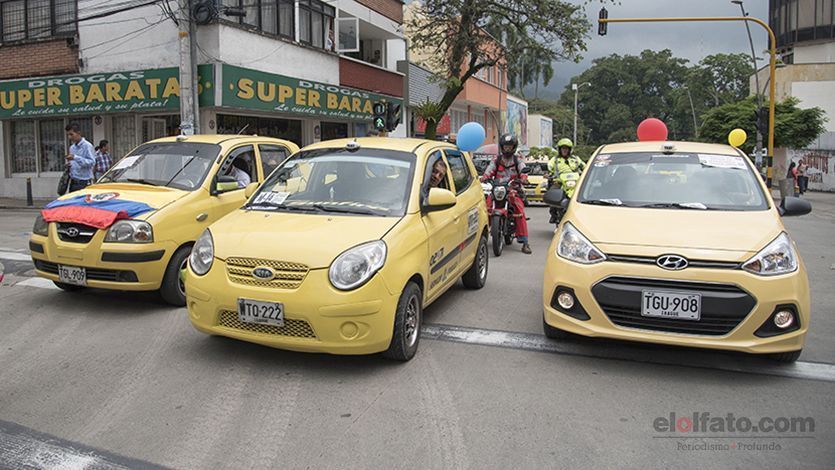 Taxistas de Ibagué también rechazan a Uber Taxistas de Ibagué también rechazan a Uber