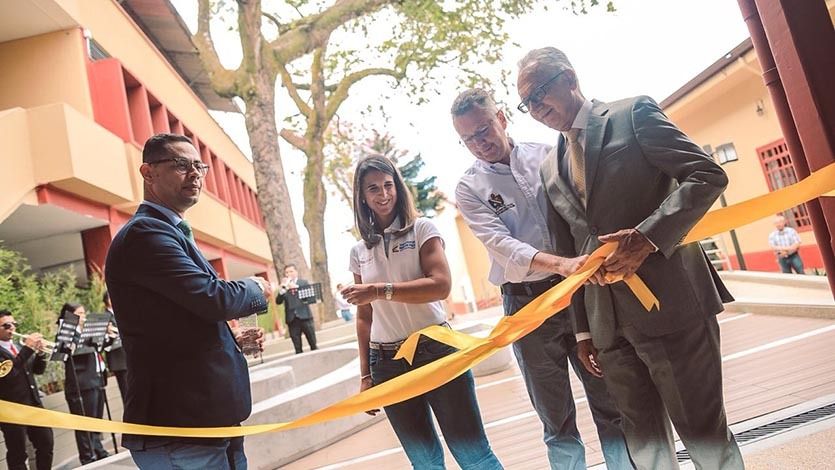Ministra de Educación, Yaneth Giha Tovar, inauguró obras del Conservatorio del Tolima