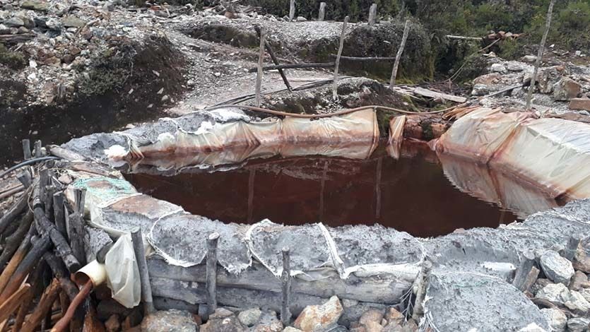 Mina de oro ilegal en Toche fue desmantelada por Cortolima y Policía de Ibagué Mina de oro ilegal en Toche fue desmantelada por Cortolima y Policía de Ibagué