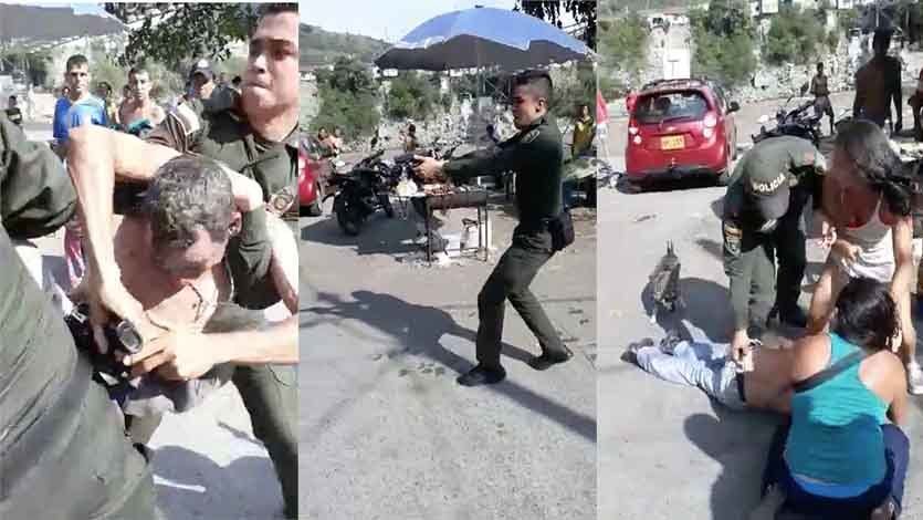 Investigan a policía que disparó en contra de un hombre en Honda, Tolima Investigan a policía que disparó en contra de un hombre en Honda, Tolima