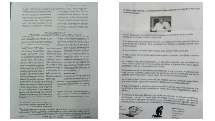 El nuevo mapa de las fuerzas políticas en la UT El nuevo mapa de las fuerzas políticas en la UT