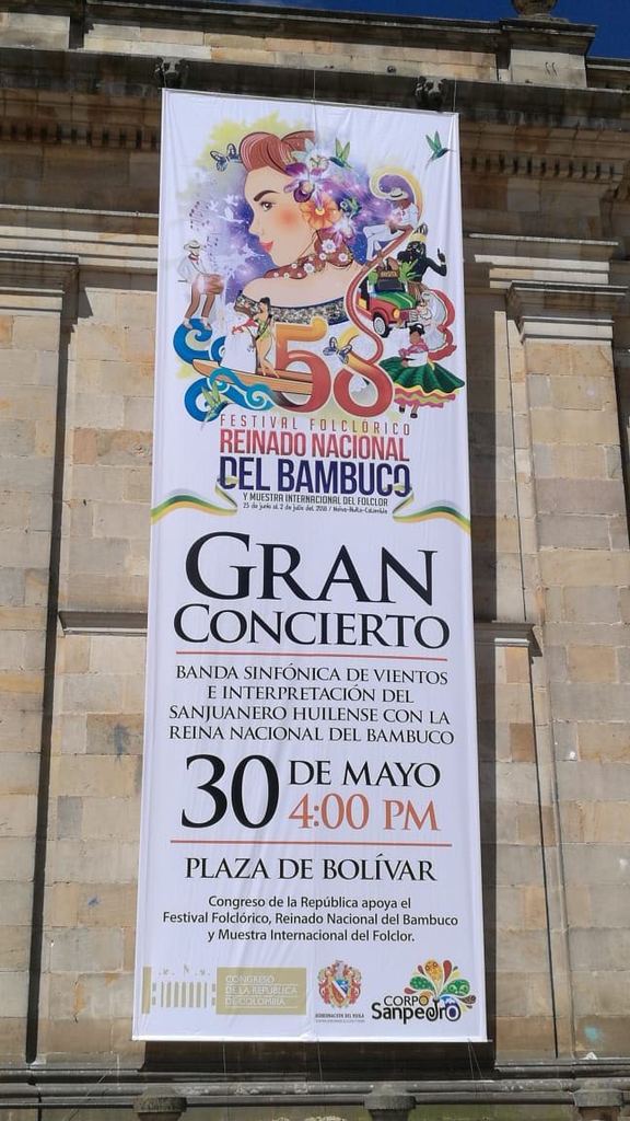 Mientras en Ibagué apenas están en contratación, Neiva ya publicita sus fiestas en Bogotá Mientras en Ibagué apenas están en contratación, Neiva ya publicita sus fiestas en Bogotá