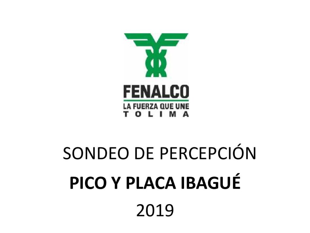 Fenalco dice que la movilidad en Ibagué no ha mejorado con ‘pico y placa’ al mediodía Fenalco dice que la movilidad en Ibagué no ha mejorado con ‘pico y placa’ al mediodía