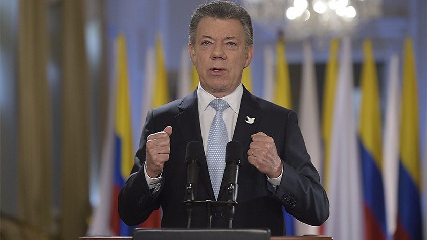 Santos confirma que el plebiscito por la paz será el mismo día de la consulta minera en Ibagué Santos confirma que el plebiscito por la paz será el mismo día de la consulta minera en Ibagué