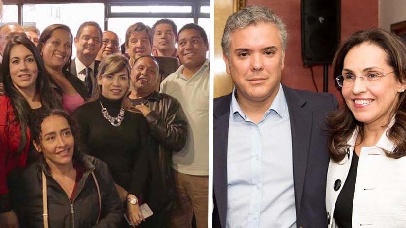 Aunque el partido Somos posó con Germán Vargas Lleras, en realidad apoyará a Iván Duque Aunque el partido Somos posó con Germán Vargas Lleras, en realidad apoyará a Iván Duque