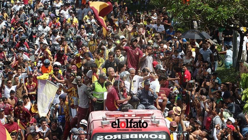 Ibagué saludó al campeón de Colombia: Deportes Tolima Ibagué saludó al campeón de Colombia: Deportes Tolima