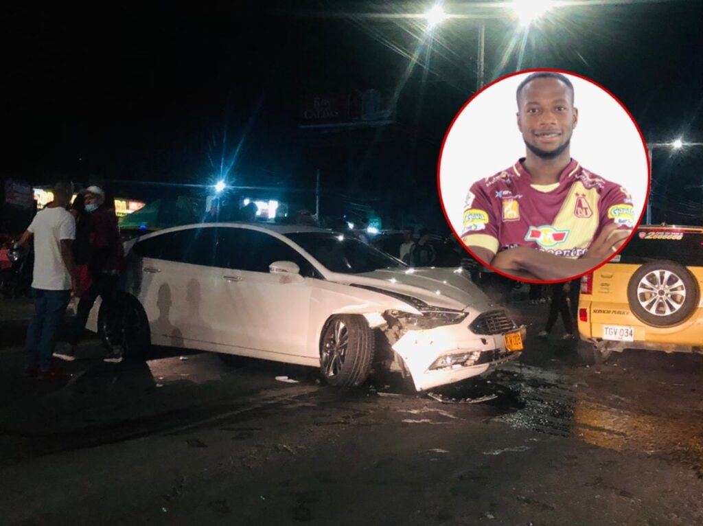 Jugador del Deportes Tolima es señalado de provocar choque múltiple en sector de Mirolindo y huir del lugar Jugador del Deportes Tolima es señalado de provocar choque múltiple en sector de Mirolindo y huir del lugar