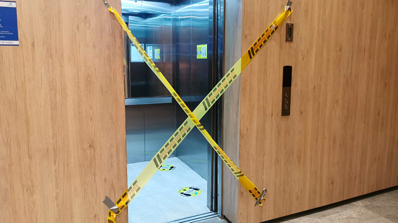 “El ascensor del edificio M30, no se desplomó; fue un accidente del operario encargado del mantenimiento”: Administración “El ascensor del edificio M30, no se desplomó; fue un accidente del operario encargado del mantenimiento”: Administración