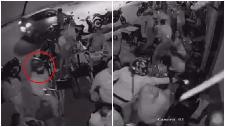 Momentos de pánico en El Espinal: asesinaron a un hombre con arma de fuego en un bar Momentos de pánico en El Espinal: asesinaron a un hombre con arma de fuego en un bar