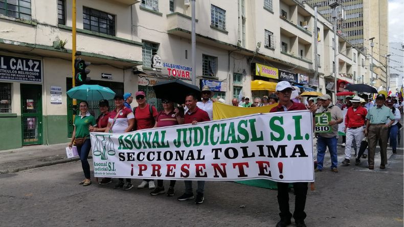 Rama Judicial protestará por no pago del incremento salarial Rama Judicial protestará por no pago del incremento salarial