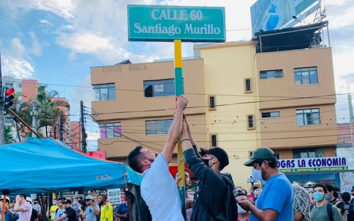 Santiago Murillo: así fue bautizada simbólicamente la carrera Quinta con calle 60 de Ibagué Santiago Murillo: así fue bautizada simbólicamente la carrera Quinta con calle 60 de Ibagué