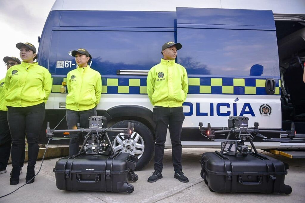 Policía activa drones para vigilar el desarrollo de las elecciones en Ibagué