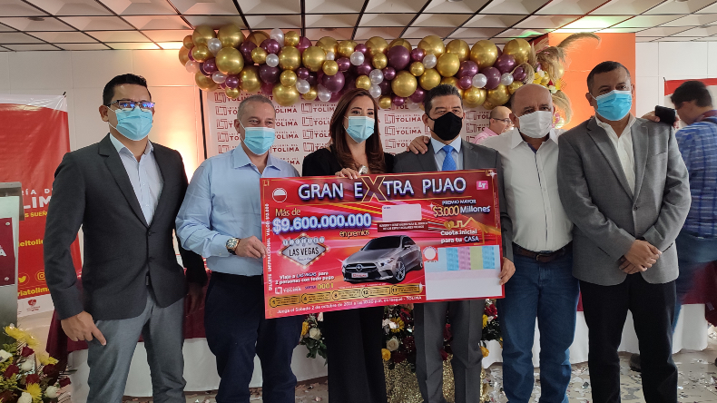 Lotería del Tolima lanzó el ‘gran sorteo extraordinario’ que entregará más de $9.600 millones en premios Lotería del Tolima lanzó el ‘gran sorteo extraordinario’ que entregará más de $9.600 millones en premios