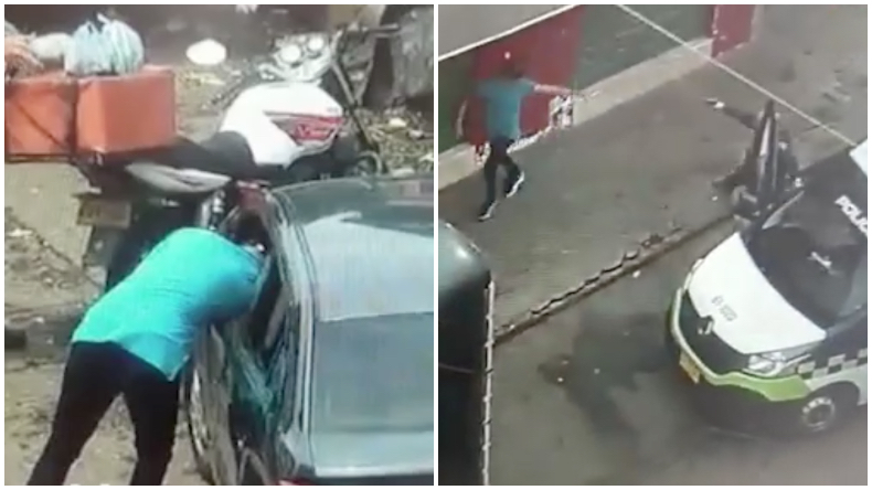 En video: así capturaron a un sujeto que hurtó un celular de un carro en las calles de Ibagué En video: así capturaron a un sujeto que hurtó un celular de un carro en las calles de Ibagué