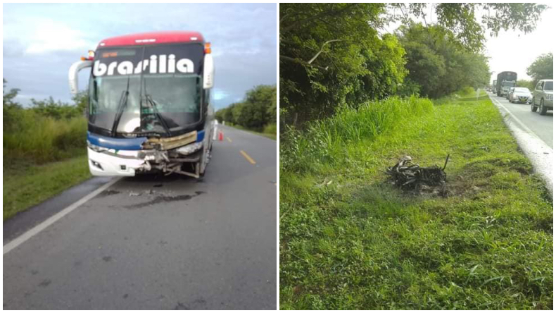 Motociclista falleció tras impactar contra un bus intermunicipal en la vía Ibagué – Mariquita Motociclista falleció tras impactar contra un bus intermunicipal en la vía Ibagué – Mariquita